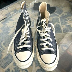 High Top Converse - Navy